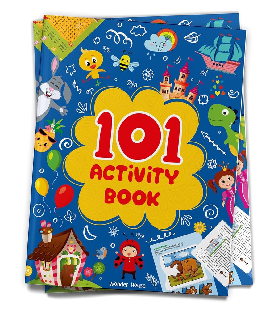 101 Activity Book Fun Activity Book For Children Logical Reasoning And Brain Puzzles
