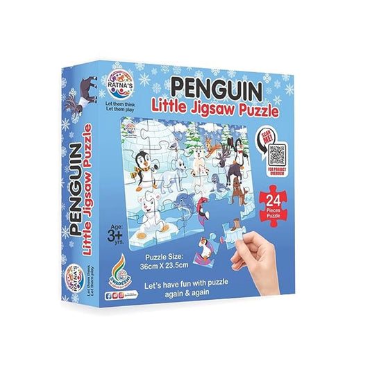 Little Jigsaw Puzzle : Penguin, Unicorn