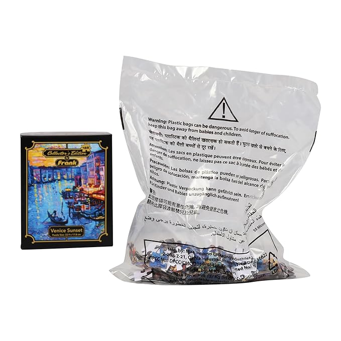 Frank Venice Sunset 150 Pieces Puzzle | Collector's Edition