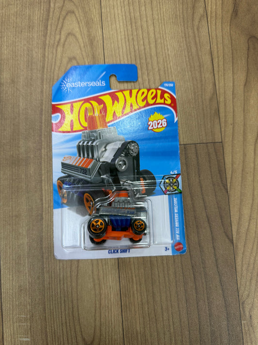 SINGLE HOTWHEELS CAR- CLICK SHIFT