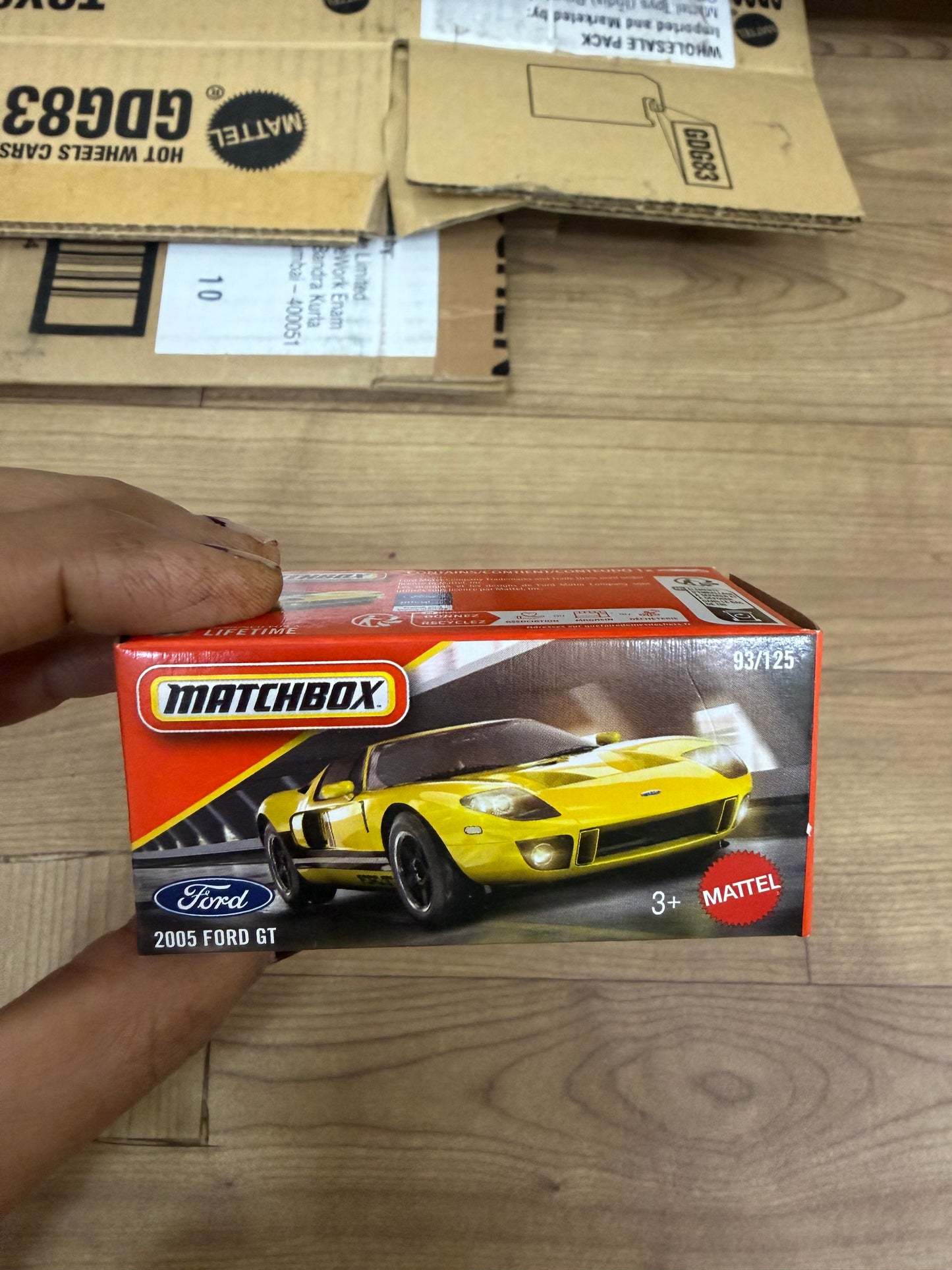 DNK70 (MATCHBOX PWR GBRS HERITAGE)-2005 FORD GT