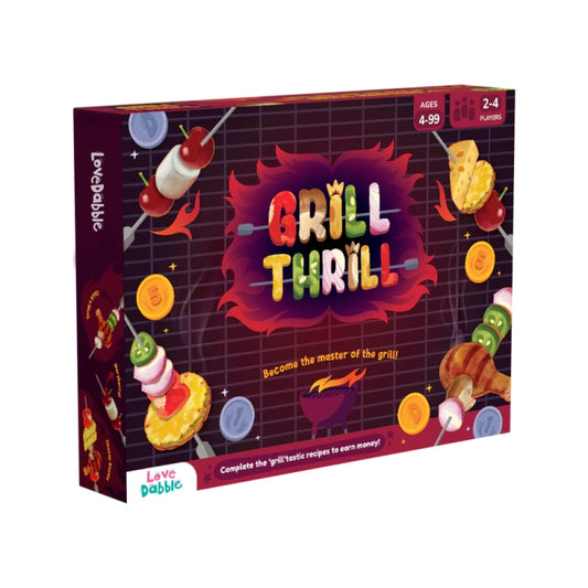 Grill Thrill- Board Game by Love Dabble
