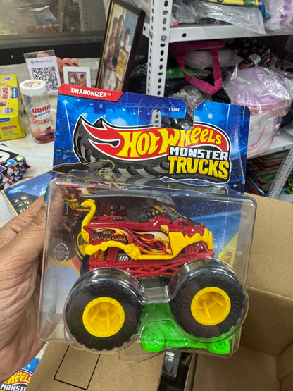 Hot Wheels Monster Trucks, 1:64 Scale Die-Cast Toy