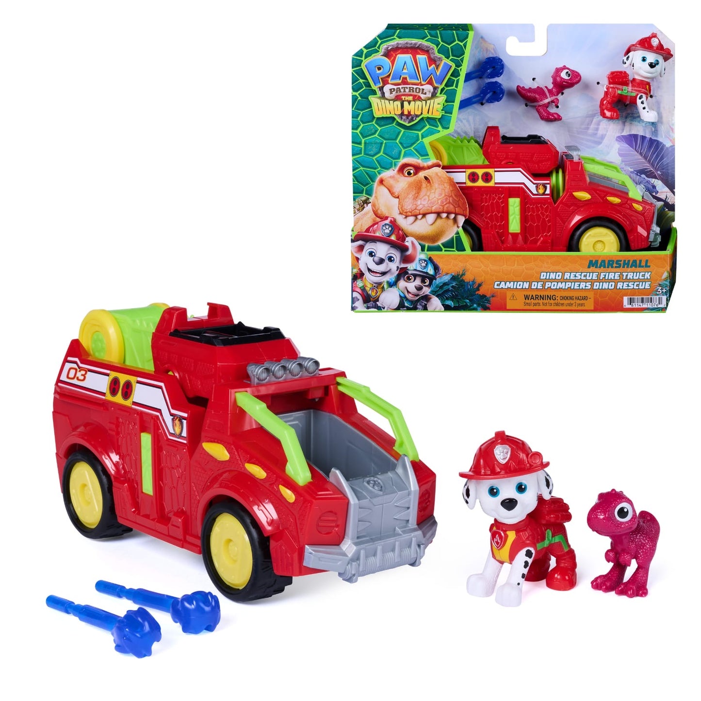 Paw Patrol Dino Rescue Vehicles