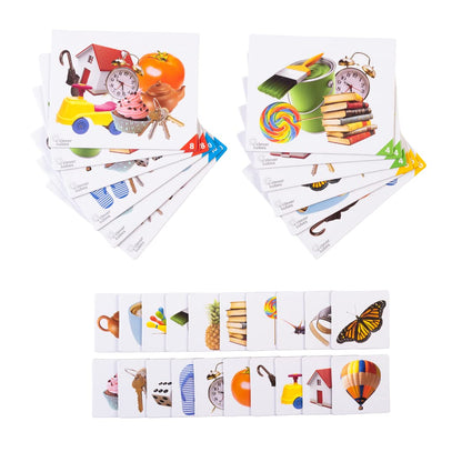 Clever Cubes Clutter Cards | Memory Game for Kids |