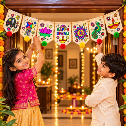 Personalised DIY Toran for Kids