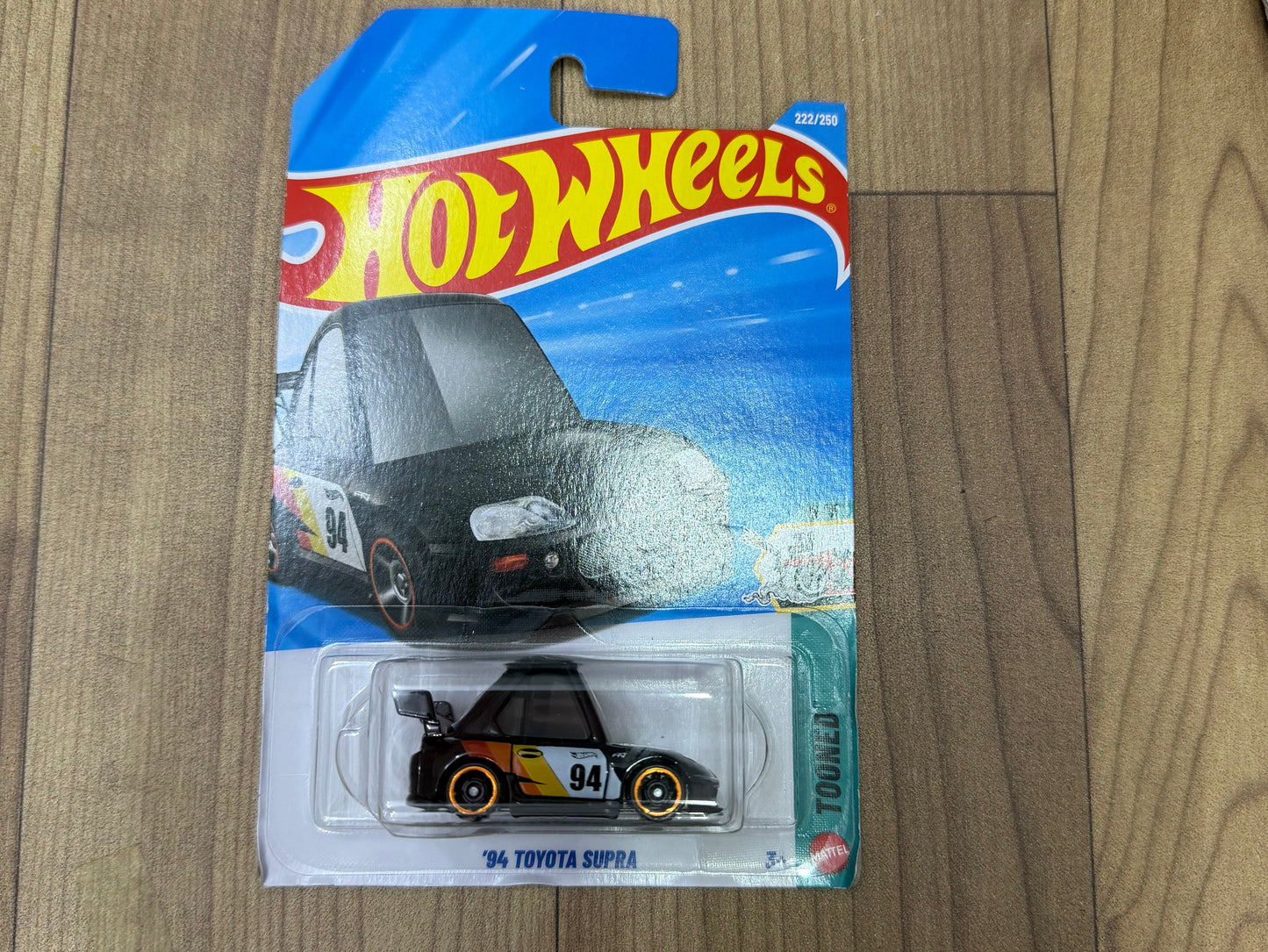 SINGLE HOTWHEELS CAR- 94 TOYOTA SUPRA