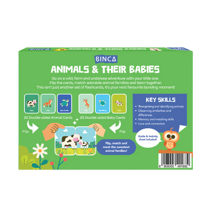 Flash Cards - Animals & Their Babies