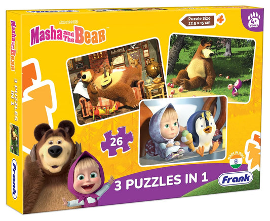 FRANK - 3 PUZZLES IN 1 (26 PIECES)