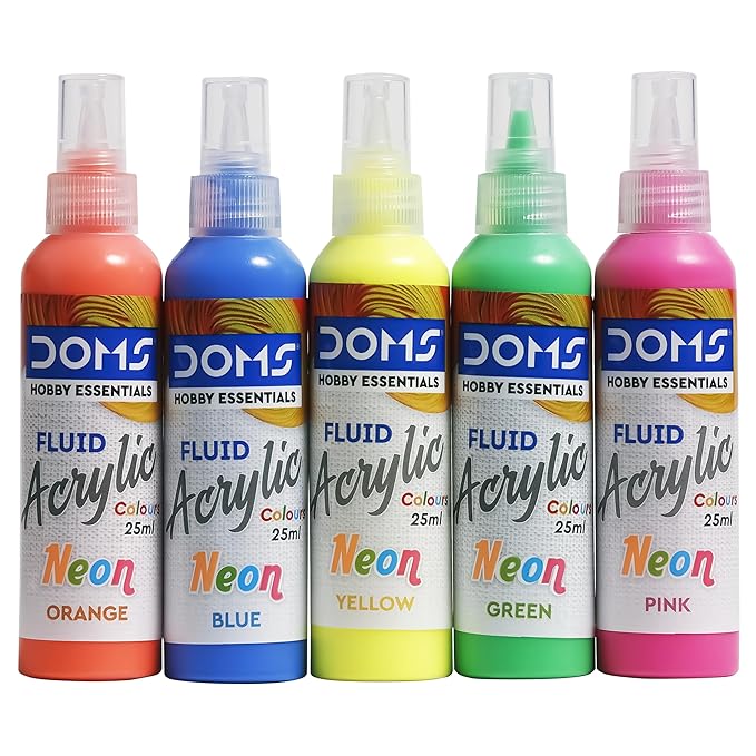 DOMS NEON Fluid Acrylic Colour
