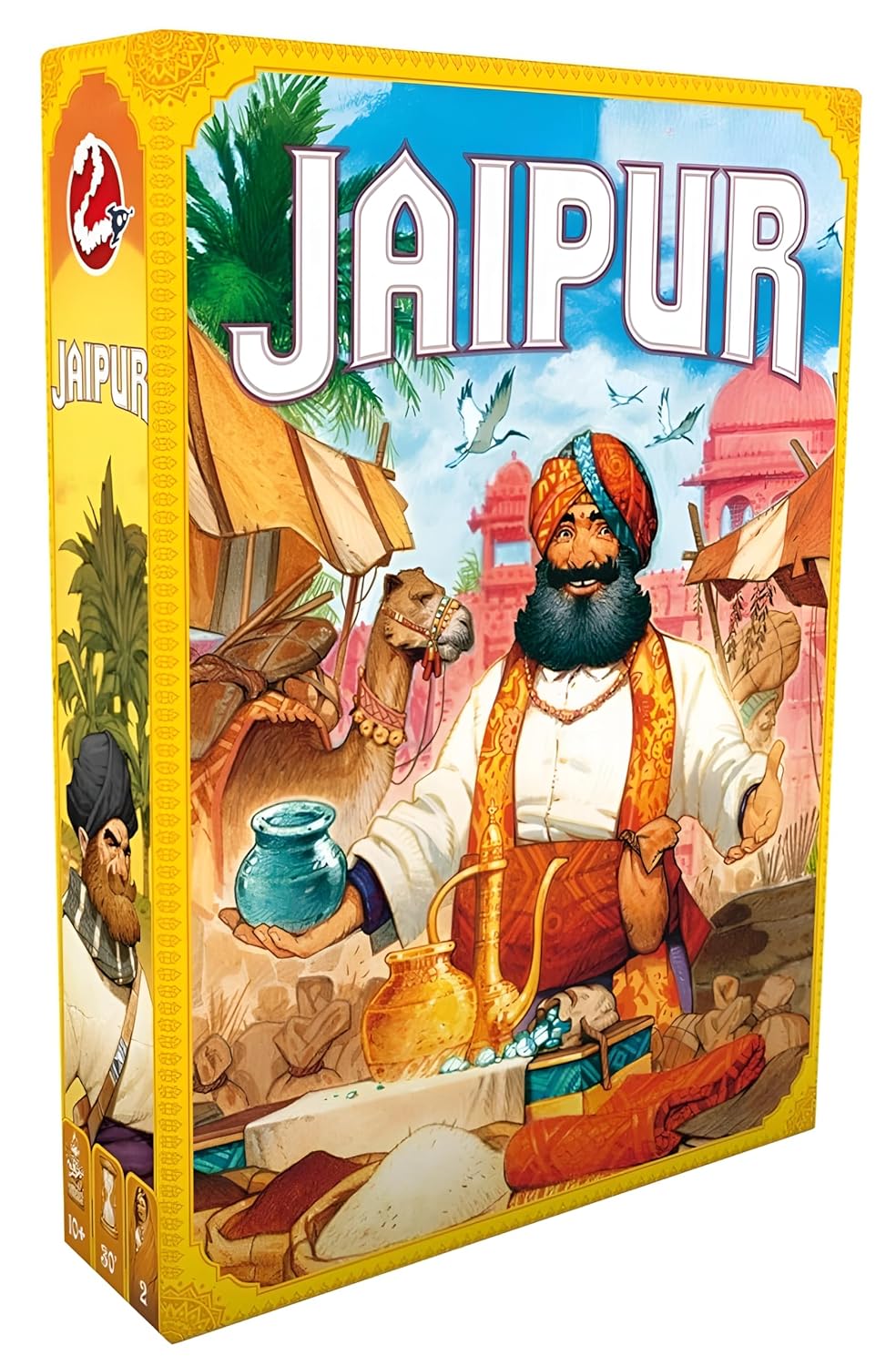 Jaipur | 2 Player Trading & Strategy Card Game | Fast-Paced Market Competition | Ages 10+