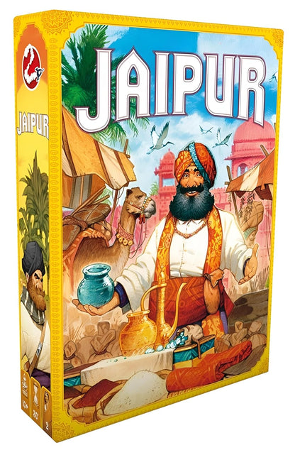 Jaipur | 2 Player Trading & Strategy Card Game | Fast-Paced Market Competition | Ages 10+