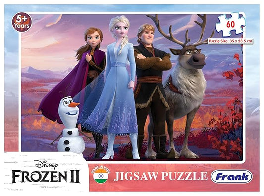 Frank Disney Puzzle for Kids Age 5 and Above | 60 Piece Multicolor Jigsaw Puzzle | Fun, Educational and Brain Booster Puzzles for Focus, Memory | Learning Toy and Finest Gift for Boys and Girls