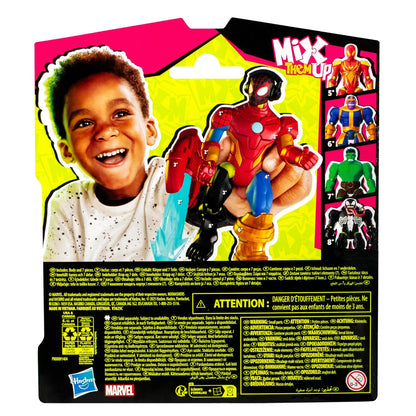 Miles Morales Spider-Man Marvel MixMashers Custom Mix-and-Match Action Figure & Accessories, 5-Inch-Scale Super Hero Toys for Kids Ages 4+ (Copy) (Copy)