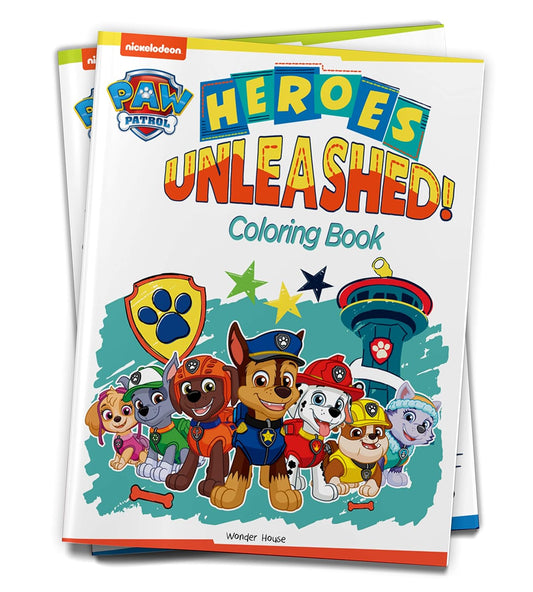 Heroes Unleashed: Paw Patrol Coloring Book for kids
