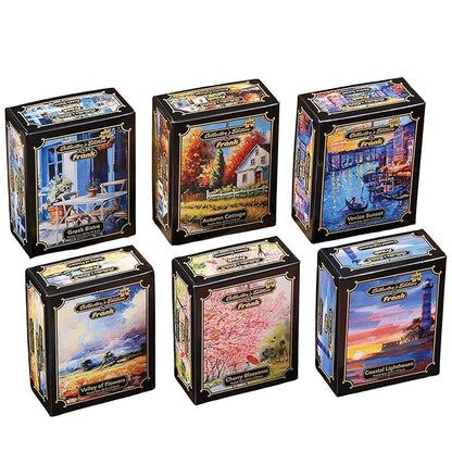 Frank Collector's Edition Jigsaw Puzzle for Adults | Travel Friendly Miniature Puzzles | Brain Booster Puzzle Games for Focus and Memory | Pack of 6 (150 Pieces), Gifts for Teenagers
