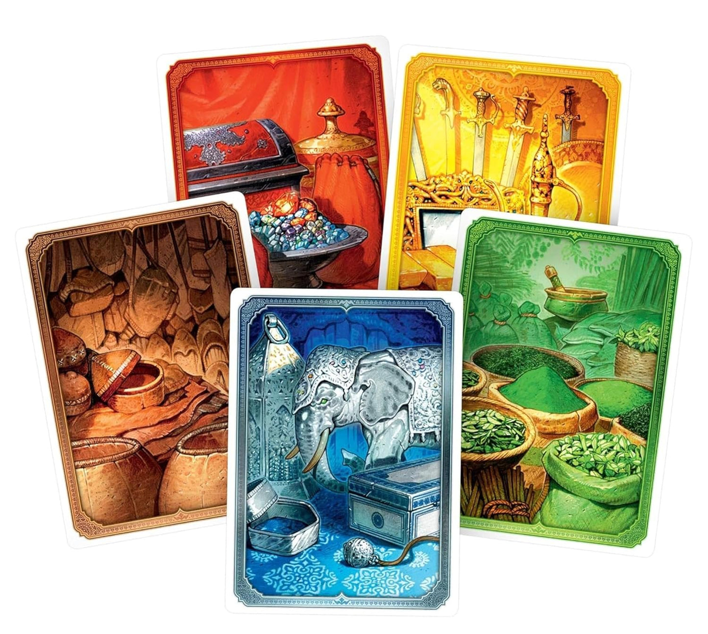 Jaipur | 2 Player Trading & Strategy Card Game | Fast-Paced Market Competition | Ages 10+