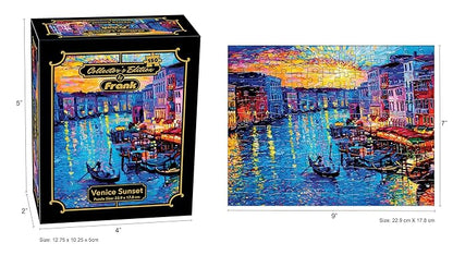 Frank Venice Sunset 150 Pieces Puzzle | Collector's Edition
