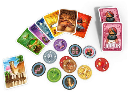 Jaipur | 2 Player Trading & Strategy Card Game | Fast-Paced Market Competition | Ages 10+
