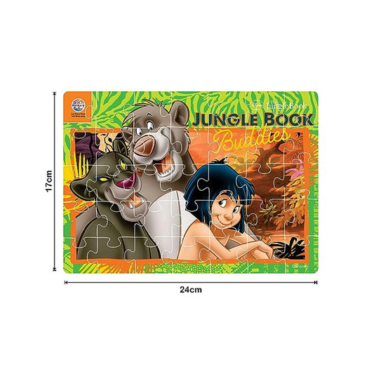 Ratna's 4 in 1 Disney Jigsaw Puzzle 140 Pieces for Kids. 4 Jigsaw Puzzles 35 Pieces Each (Jungle Book)