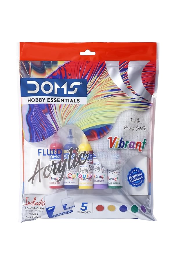 DOMS Vibrant Fluid Acrylic Colour