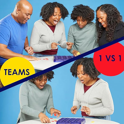 Hasbro Gaming Connect 4 Frenzy Game | Bounce Discs 4 The Win | Family Party Games for Kids, Teens, and Adults | Ages 8+ | 2 to 6 Players | 10 Mins. | Portable Games