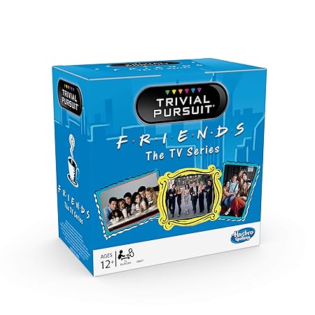Trivial Pursuit: Friends The TV Series Edition Trivia Party Game; 600 Trivia Questions for Tweens and Teens Ages 12 and Up