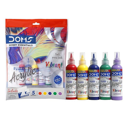 DOMS Vibrant Fluid Acrylic Colour