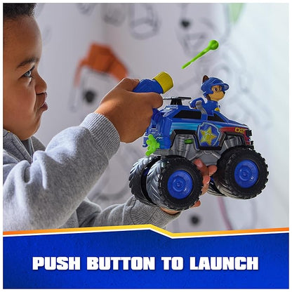 Paw Patrol Rescue Wheels - Collectable Action Car Figure - 2 Projectiles - Children's Toy for 3 Years and Above