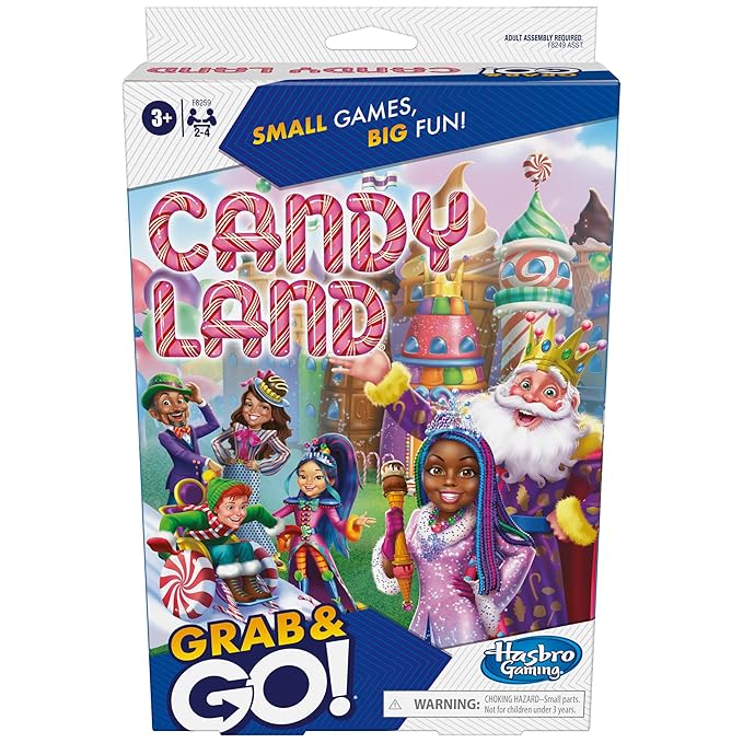 Hasbro Candy Land Grab and Go Game