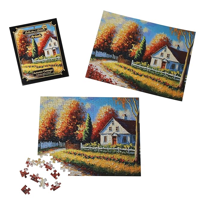 Frank Collector's Edition Jigsaw Puzzle for Adults | Travel Friendly Miniature Puzzles | Brain Booster Puzzle Games for Focus and Memory | Pack of 6 (150 Pieces), Gifts for Teenagers