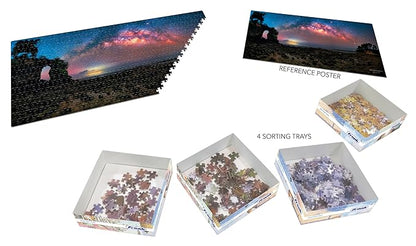 Frank Bejewelled Beach Panorama 500 Piece Jigsaw Puzzle for Adults & Kids Above 10 Years
