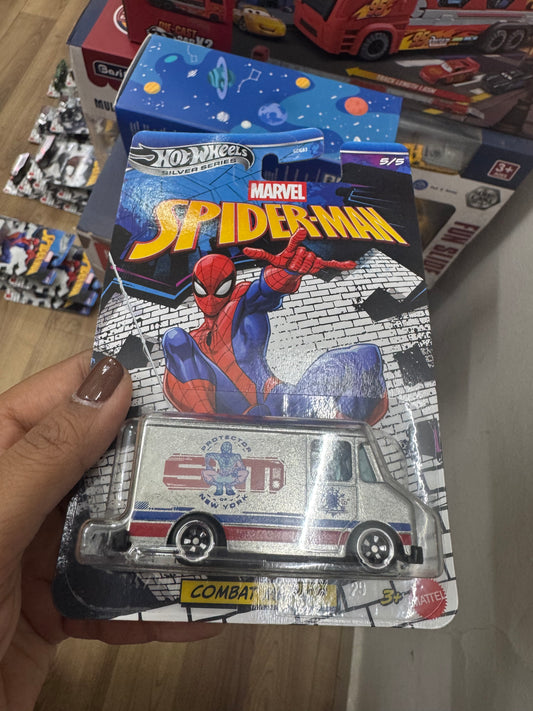 Hotwheels Spiderman Series- COMBAT MEDIC-  Mainline 1:64 Scale (GDG83-952L)