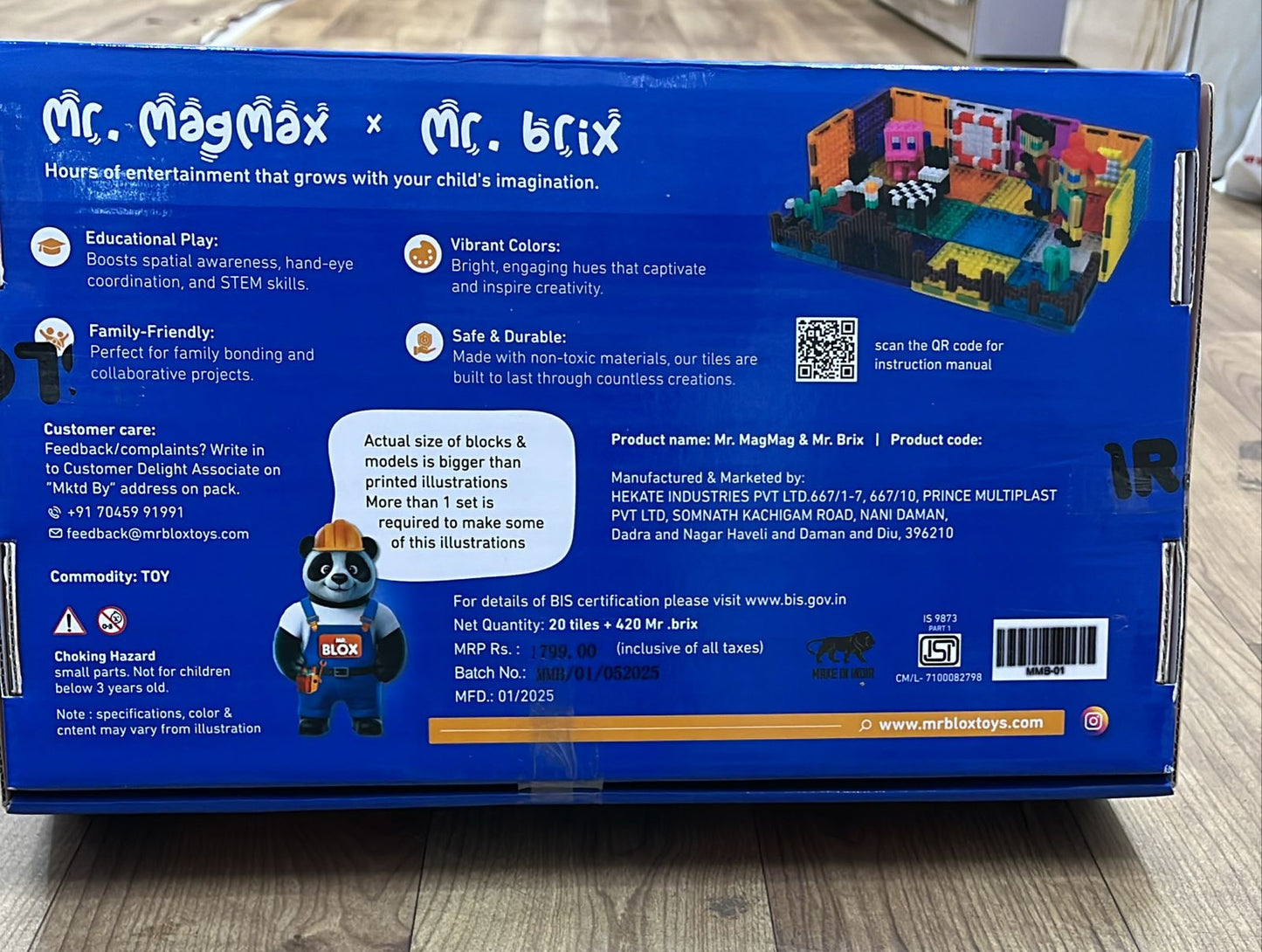 Mr. Blox- Mr. Magmax x Mr.Brix