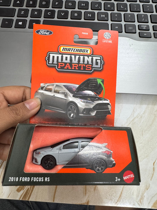 MATCHBOX MOVING PARTS- MOVING PARTS- 2018 FORD FOCUS RS