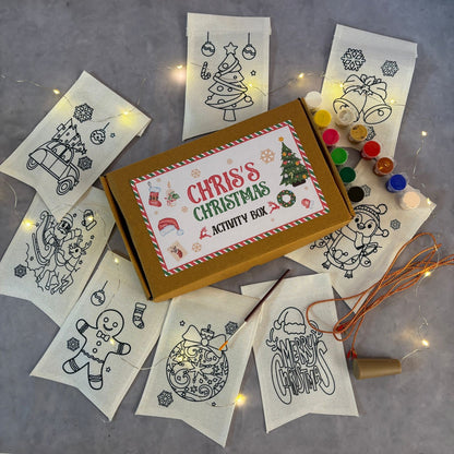 Personalised Christmas DIY activity kit