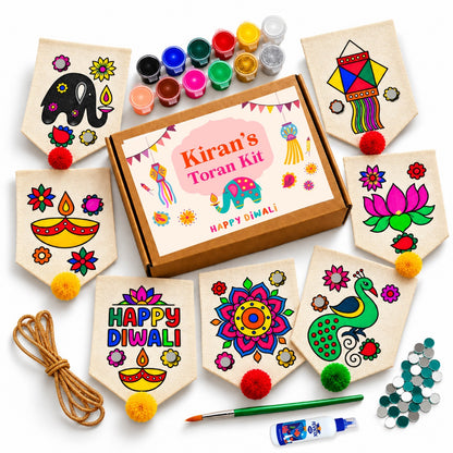 Personalised DIY Toran for Kids