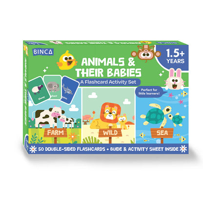 Flash Cards - Animals & Their Babies