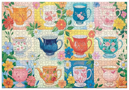 Frank My Cups of Tea 1500 Piece Jigsaw Puzzle for Adults & Teenagers