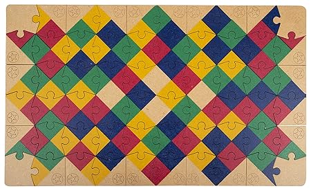 Funskool Games Kid Games, Jigstar, Fun Filled Family Game, A Unique Jigsaw Puzzle Game, 2-4 Players, Ages 6 and Above,