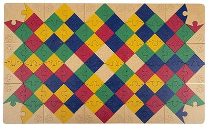 Funskool Games Kid Games, Jigstar, Fun Filled Family Game, A Unique Jigsaw Puzzle Game, 2-4 Players, Ages 6 and Above,