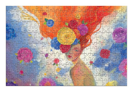 Frank Floral Beauty 300 Pieces Jigsaw Puzzle | Collector's Edition | Travel Friendly Mini Puzzles | Realistic Illustration Puzzle | Game for Focus & Memory | for Adults & Teenagers