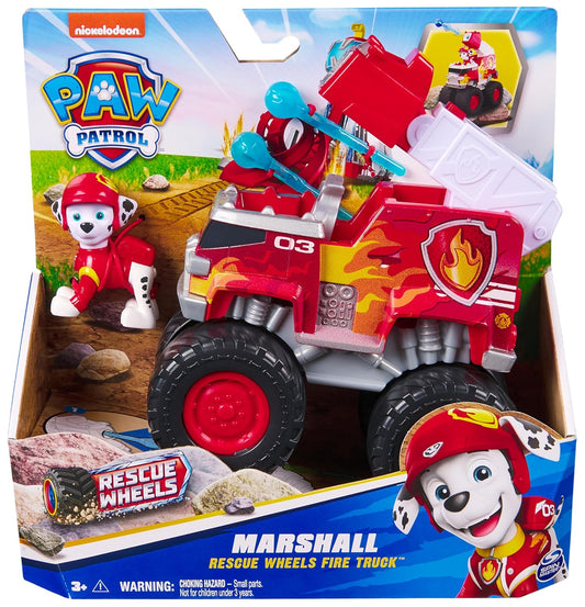 Paw Patrol Rescue Wheels - Collectable Action Car Figure - 2 Projectiles - Children's Toy for 3 Years and Above