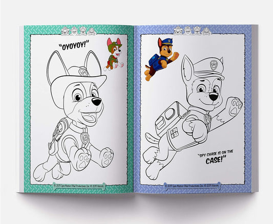 Pawfect Team: Paw Patrol Coloring Books for kids