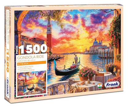 Frank Gondola Ride 1500 Piece Jigsaw Puzzle for Adults & Teenagers