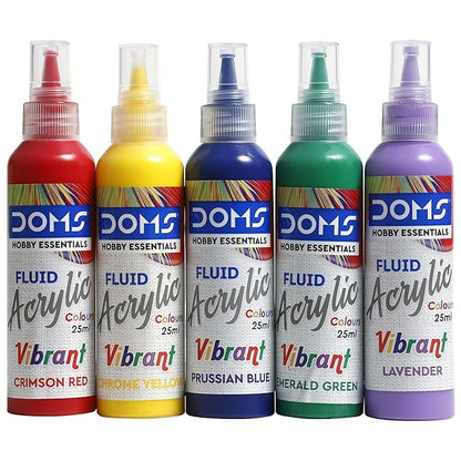 DOMS Vibrant Fluid Acrylic Colour