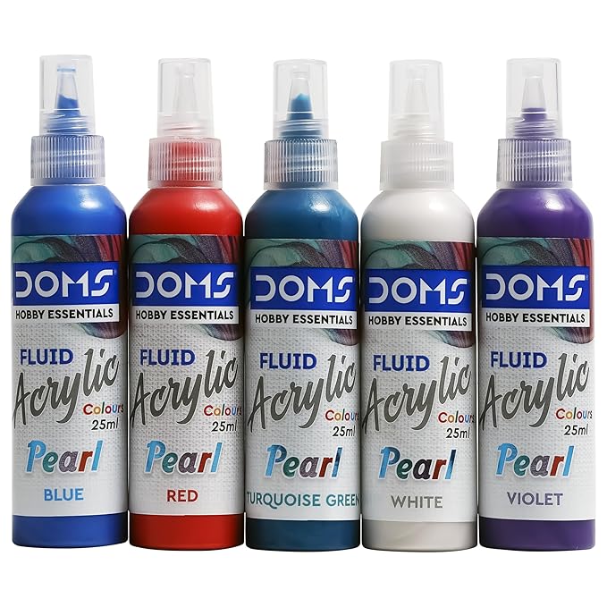 DOMS Pearl Fluid Acrylic Colour