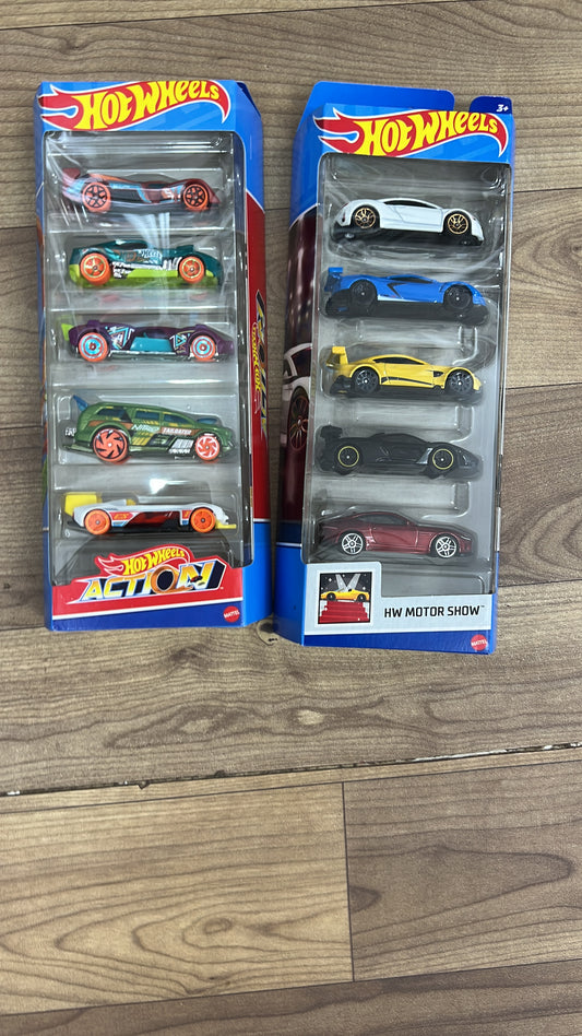 Combo of Motor Show and HW action Hotwheels