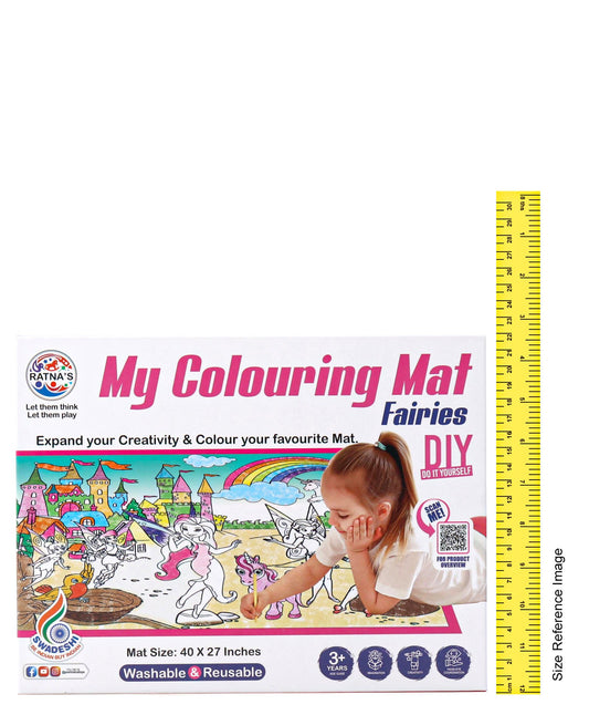 Colouring Mat for Kids | Reusable Mat | Activity game for Kids