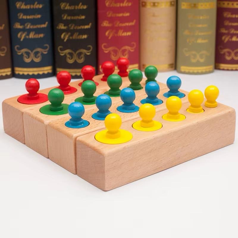 Wooden Knob Cylinders